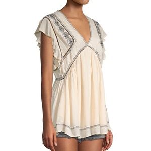 Free People Falling Water tunic top